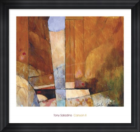 Framed Canyon II Print