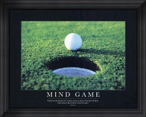 Framed Mind Game Print