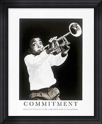 Framed Commitment Print