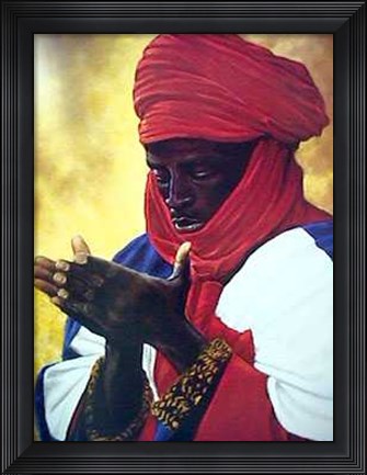 Framed Silent Pray Print