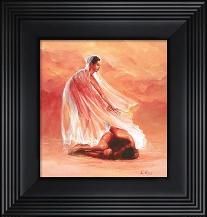 Framed While Adam Slept Print