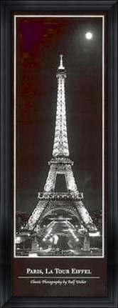 Framed Paris La Tour Eiffel Print