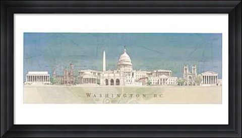 Framed Washington Dc Print