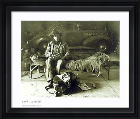 Framed Dave, 7Am - Ranch 10-81 (Last of a Breed Print