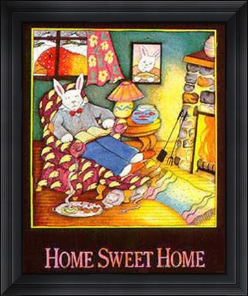 Framed Home Sweet Home Print