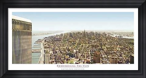 Framed Remembering the View Print