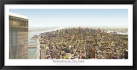 Framed Remembering the View Print