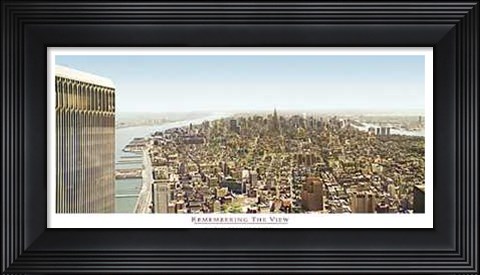 Framed Remembering the View Print