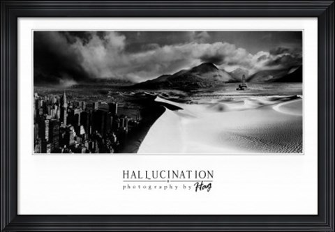 Framed Hallucination II Print