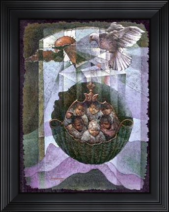 Framed We Are the World Print