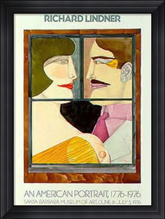 Framed American Portrait (Le) Print