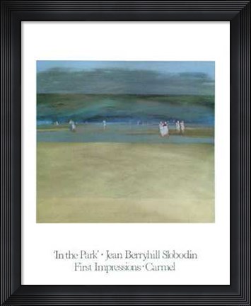 Framed in the Park Print