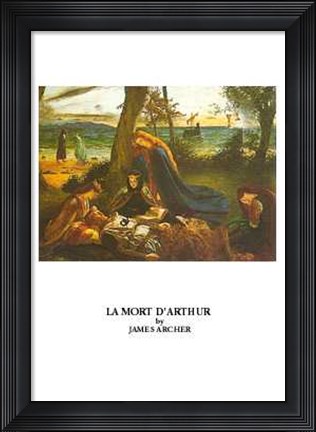 Framed Mort D&#39;arthur Print