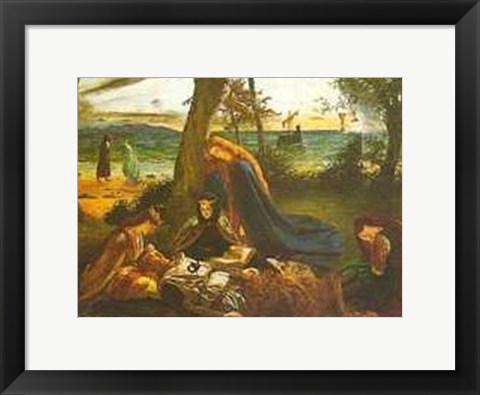 Framed Mort D&#39;arthur Print