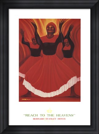 Framed Reach to the Heavens Print