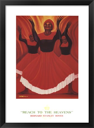 Framed Reach to the Heavens Print