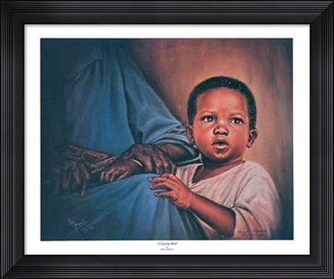 Framed Loving Hold Print