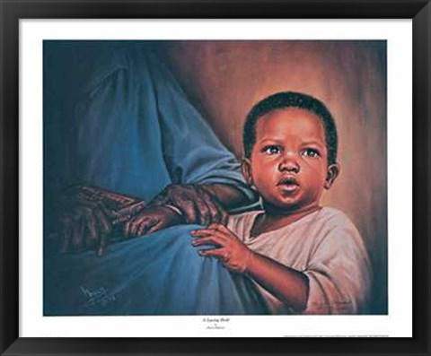 Framed Loving Hold Print