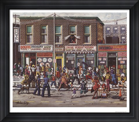 Framed Strip Print