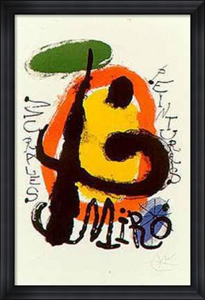 Framed Peintures Print