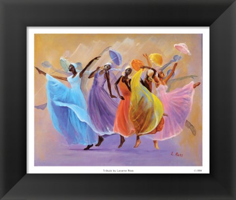 Framed Tribute Print