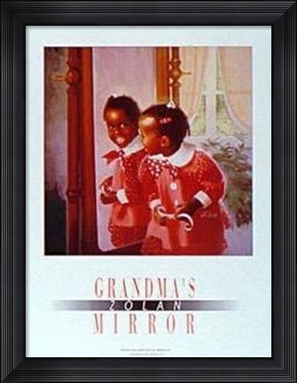 Framed Grandma&#39;s Mirror Print