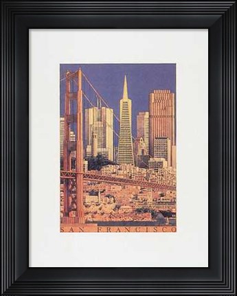 Framed San Francisco Print