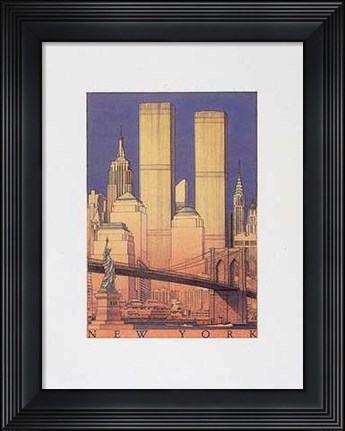 Framed New York Print