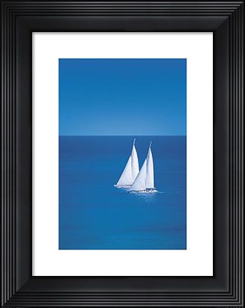 Framed Caribbean Voyage Print