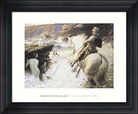 Framed Enchanted Shore Print
