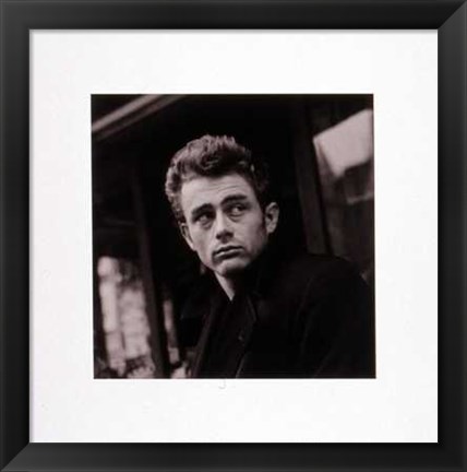 Framed James Dean (Coat) Print