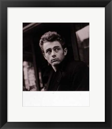 Framed James Dean (Coat) Print