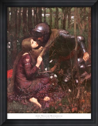 Framed Belle Dame Sans Merci Print