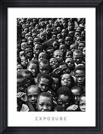 Framed Children in Nigeria Print