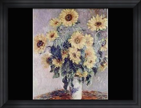 Framed Sunflowers Print