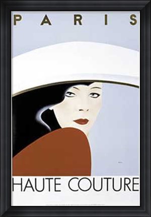Framed Haute Couture Print