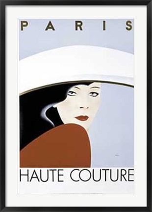 Framed Haute Couture Print