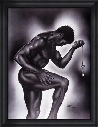 Framed Key-Male Print