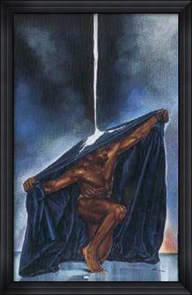 Framed Stay Black Print