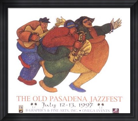 Framed Mo&#39; Jazz Print