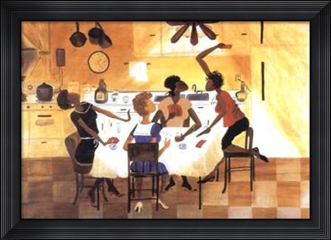 Framed Six No Uptown Print