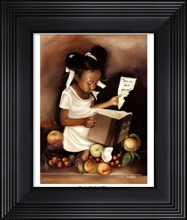 Framed You Are What You Eat (Hers) Print