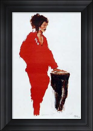 Framed Sophisticated Lady Print