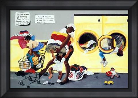 Framed Spin Cycle Print