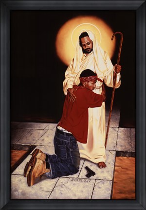 Framed Merciful Print