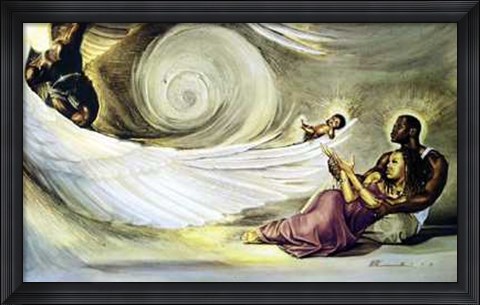 Framed Heaven Sent Print
