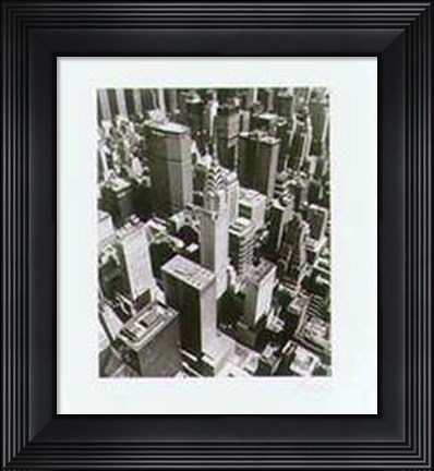 Framed Chrysler Building Print