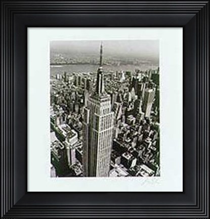 Framed Empire State Building Print