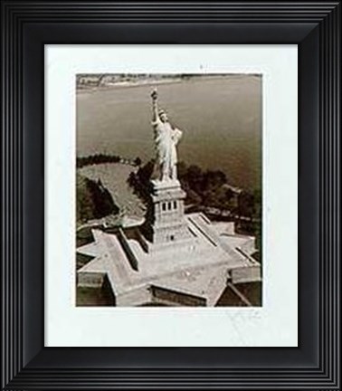 Framed Statue of Liberty Print