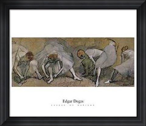 Framed Frieze of Dancers Print